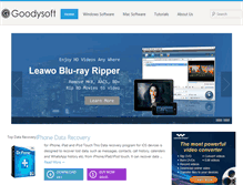 Tablet Screenshot of goodysoft.com